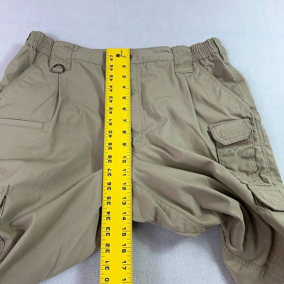 511 Tactical Pants Mens 36 Beige Cargo Paratrooper Gorpcore Straight Leg Ripstop - Picture 6 of 14